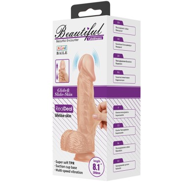 Dildo realistyczny sztuczny penis z wibracjami